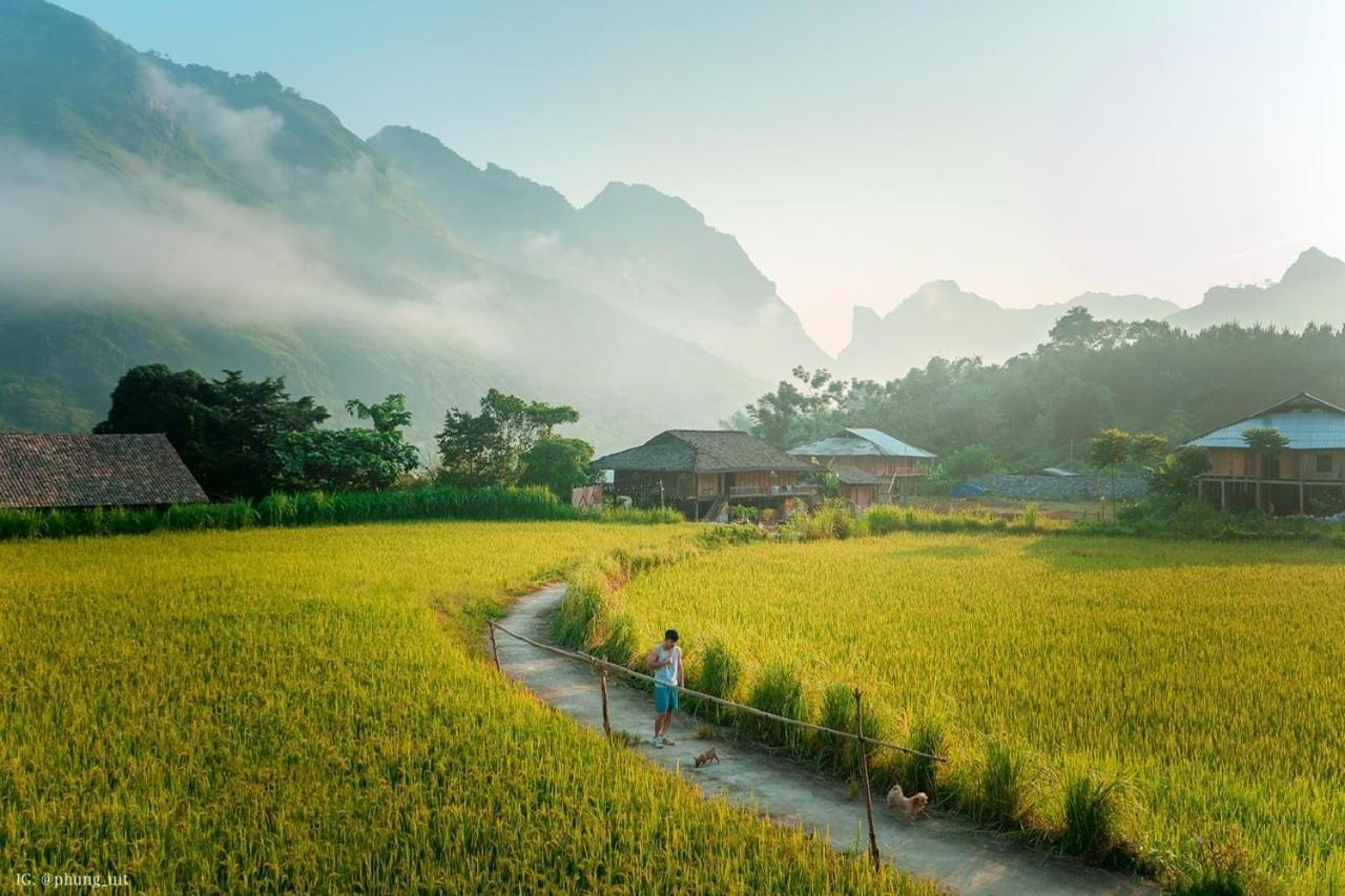 Muong Tra Stream Homestay Lang Cac Exterior photo